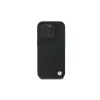 BMW BMHMP16X23RDDK iPhone 16 Pro Max 6.9 Black Hardcase Sign Leather Diamond Metal Logo MagSafe
