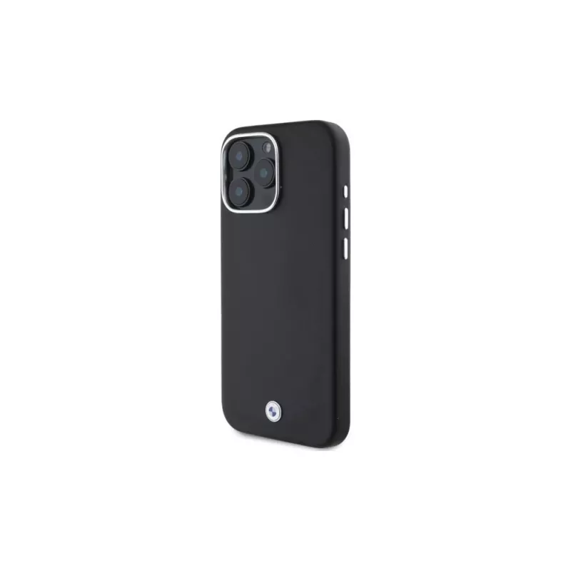 BMW BMHMP16X23PUFWK iPhone 16 Pro Max 6,9 inch Black Hardcase Sign Full Wrapped Metal MagSafe