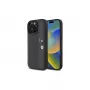 BMW M Perforated Tricolor Detail Line Hard Case für Apple iPhone 16 Pro Max 6,9 inch - Anthrazit
