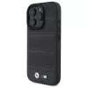 BMW M Perforated And Stitched Line MagSafe Hard Case für iPhone 16 Pro Max 6.9 Schwarz