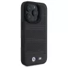 BMW M Perforated And Stitched Line MagSafe Hard Case für iPhone 16 Pro Max 6.9 Schwarz