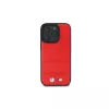 BMW M Collection Perforated and Stitched Line Hardcase für Apple iPhone 16 Pro 6,3 Zoll Rot MagSafe