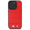 BMW M Collection M Perforated And Stitched Line Hardcase für iPhone 16 Pro Max 6,9 Zoll Rot MagSafe