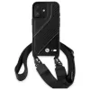 BMW BMHCP16M23PSCCK iPhone 16 Plus 6.7 Black Hardcase M Edition Carbon Stripe & Strap
