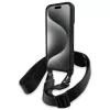 BMW BMHCP16M23PSCCK iPhone 16 Plus 6.7 Black Hardcase M Edition Carbon Stripe & Strap