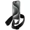 BMW BMHCP16S23PSCCG iPhone 16 6,1 inch Grau Hardcase M Edition Carbon Stripe & Strap
