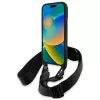BMW BMHCP16X23PSVTK iPhone 16 Pro Max 6,9 Zoll Black Hardcase M Edition Carbon Tricolor Lines & Strap