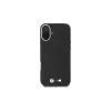 BMW M Collection Smooth Full Wrapped Metal MagSafe Hard Case für Apple iPhone 16 - Schwarz