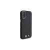 BMW M Collection Smooth Full Wrapped Metal MagSafe Hard Case für Apple iPhone 16 - Schwarz