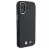 BMW M Collection Smooth Full Wrapped Metal MagSafe Hard Case für iPhone 16 Plus 6,7 inch - Schwarz