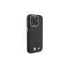 BMW M Collection Smooth Full Wrapped Metal MagSafe Hard Case für Apple iPhone 16 Pro 6,3 Zoll - Schwarz