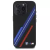 BMW BMHMP16X23SSPK Hardcase Silikon MagSafe Case für iPhone 16 Pro Max 6,9 Zoll Schwarz Random Lines