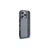 BMW Motorsport Hard Case für Apple iPhone 16 Pro 6,3 Zoll Grau IML Vertical Stripe