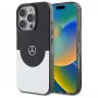 Mercedes-Benz MEHMP16L23HBIGK Hardcase Double Layer BiColor MagSafe für iPhone 16 Pro 6.3 Schwarz/Silber