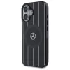 Mercedes-Benz MEHMP16S23HRSK Double Layer Crossed Lines Hardcase für iPhone 16 6,1 Zoll Schwarz MagSafe