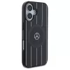 Mercedes-Benz MEHMP16S23HRSK Double Layer Crossed Lines Hardcase für iPhone 16 6,1 Zoll Schwarz MagSafe