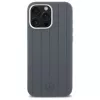 Mercedes-Benz iPhone 16 Pro Max 6,9 Zoll Hardcase Silikon Grau Vertical Tonal Stripes MagSafe