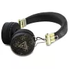 Guess 4G Triangle Round Shape kabellose Kopfhörer, Bluetooth, ENC, Schwarz
