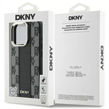 DKNY DKHMP16XPCPVSLK Hard Case Checkered Pattern MagSafe für iPhone 16 Pro Max 6.9 Schwarz