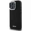 DKNY DKHMP16XPSCMCLK Hard Case für Apple iPhone 16 Pro Max 6,9 Zoll Schwarz Silber Logo MagSafe