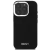 DKNY DKHMP16XPSCMCLK Hard Case für Apple iPhone 16 Pro Max 6,9 Zoll Schwarz Silber Logo MagSafe