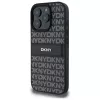 DKNY DKHCP16LPRTHSLK Hard Case für Apple iPhone 16 Pro 6,3 Zoll Schwarz Texturmuster Tonaler Streifen