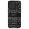 DKNY DKHCP16LPRTHSLK Hard Case für Apple iPhone 16 Pro 6,3 Zoll Schwarz Texturmuster Tonaler Streifen