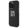 DKNY DKHCP16LSMCBSK Liquid Silicone Metal Logo Hard Case für Apple iPhone 16 Pro 6,3 Zoll Schwarz