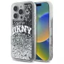 DKNY DKHCP16XLBNAEK iPhone 16 Pro Max 6,9 Zoll Hardcase Liquid Glitter Arch Logo Schwarz