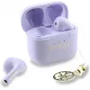 Guess Glossy Effect Printed Classic Logo & Charm TWS Earbuds Lavender