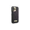 Guess GUHMP16MU4GPRK iPhone 16 Plus 6,7 Zoll Black Hardcase mit 4G Logo Plate und MagSafe