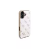 Guess GUHCP16SPG4GPH Hard Case für Apple iPhone 16 6,1 Zoll Weiß 4G Triangle