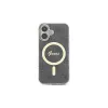 Guess GUHMP16SH4STK Hardcase für Apple iPhone 16 6,1 Zoll Schwarz IML 4G MagSafe