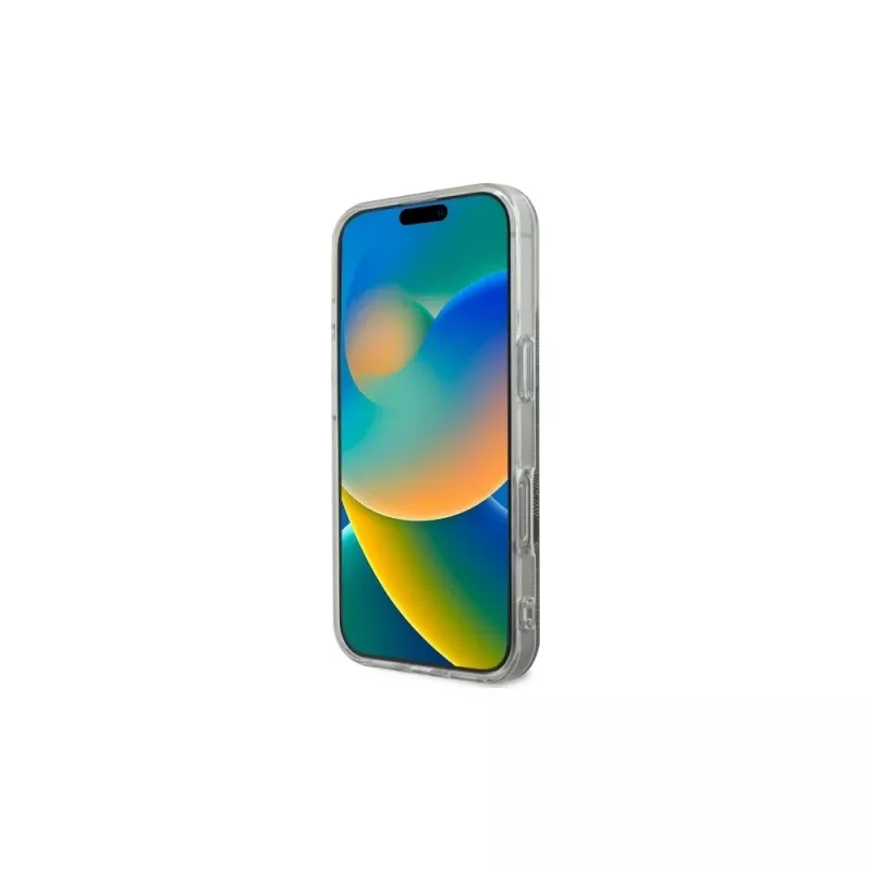 Guess GUHMP16LH4STW iPhone 16 Pro 6.3 Hardcase IML 4G MagSafe Braun