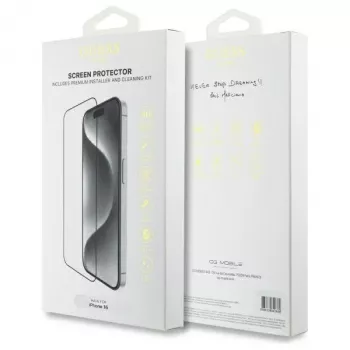Guess GUTGP16SBOKGCIT iPhone 16 6,1 inch Screen Protector 2.5D Outline - Tempered Glass