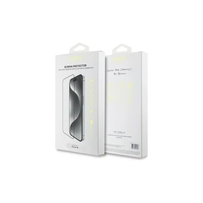 Guess GUTGP16SBOKGCIT iPhone 16 6,1 inch Screen Protector 2.5D Outline - Tempered Glass