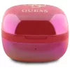 Guess 4G Printed Logo True Wireless Earbuds mit Ladecase - Fuchsia Iridescent