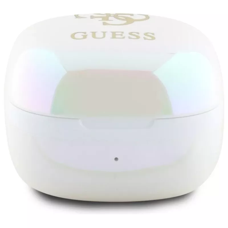 Guess 4G Printed Logo True Wireless Stereo Bluetooth Earbuds mit Ladecase (Weiß)