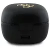 Guess GUTWSJ144ESK True Wireless Stereo Bluetooth Earbuds mit Ladecase, Schwarz Iridescent 4G Printed Logo