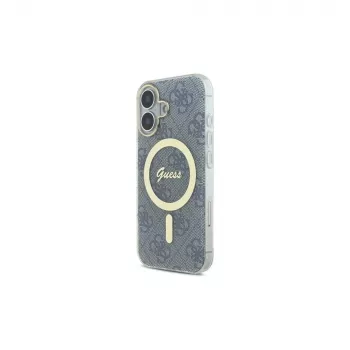 Guess GUHMP16SH4STB iPhone 16 6.1 Hardcase IML 4G MagSafe Blau