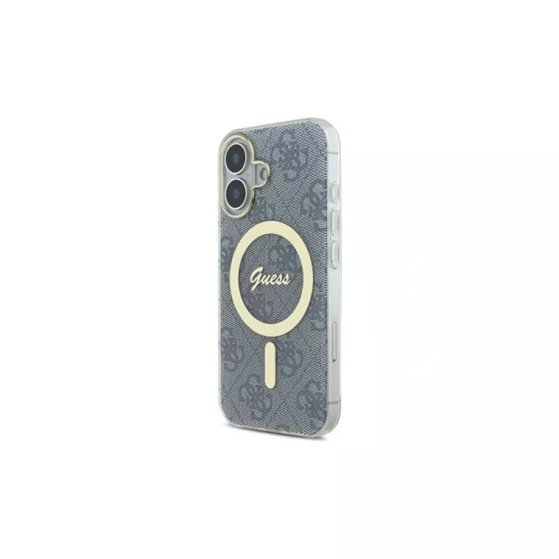 Guess GUHMP16SH4STB iPhone 16 6.1 Hardcase IML 4G MagSafe Blau