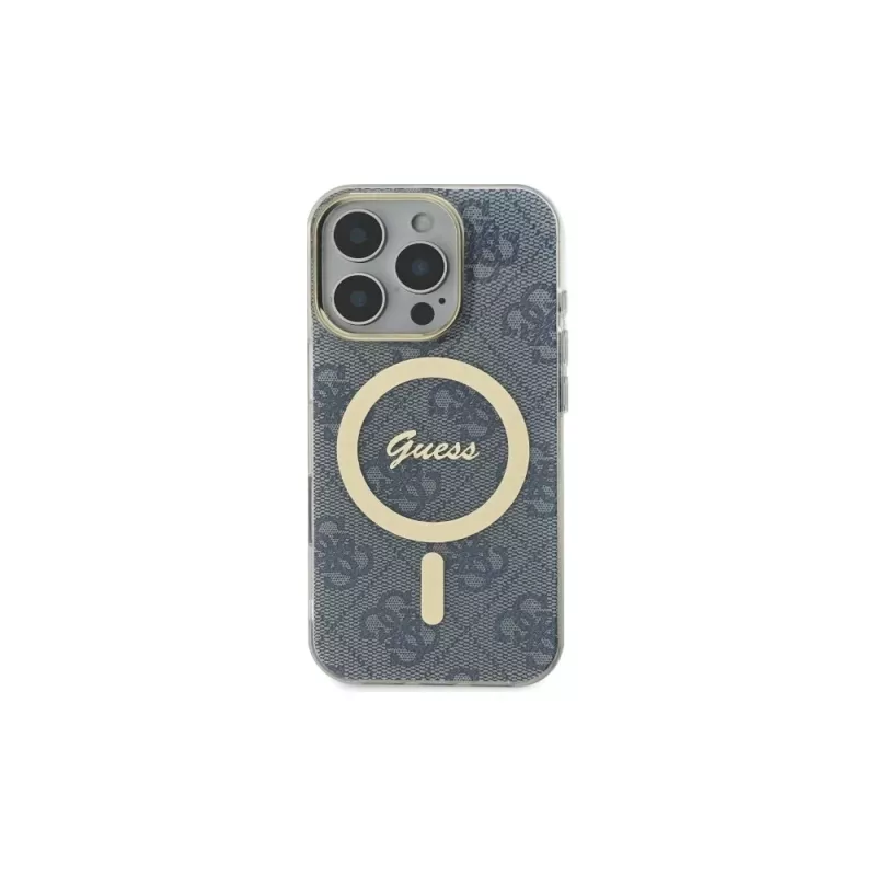 Guess GUHMP16LH4STB Hardcase für Apple iPhone 16 Pro 6,3 Zoll Blau IML 4G MagSafe