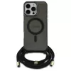 Guess GUHMP16LHCTSGNSK iPhone 16 Pro 6.3 Hardcase Crossbody Cord Script MagSafe Schwarz
