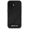 AMG AMHMP16S2SCFR iPhone 16 6,1 Zoll Black Hardcase Checkered Flag Pattern MagSafe