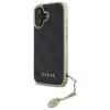 Guess GUHCP16SGF4GGR iPhone 16 6,1 Zoll Schwarze Hartschale 4G Charms Kollektion