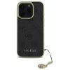 Guess GUHCP16LGF4GGR iPhone 16 Pro 6,3 Zoll Black Hardcase 4G Charms Collection