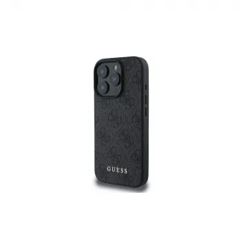 Guess 4G Classic Hülle für Apple iPhone 16 Pro, schwarz