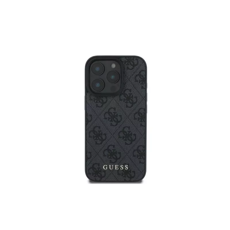 Guess 4G Classic Hülle für Apple iPhone 16 Pro, schwarz