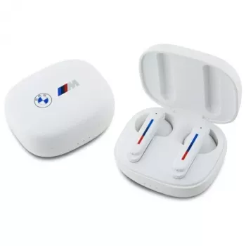 BMW BMBEMIATP20LOH True Wireless Stereo (TWS) Bluetooth 5.1 In-Ear-Kopfhörer mit Lade-Cradle - Weiß