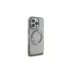 Guess GUHMP16LHFWFCK iPhone 16 Pro Hardcase IML Flowers Wreath MagSafe Schwarz